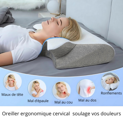 oreiller-ergonomique-cervical-contre-douleur